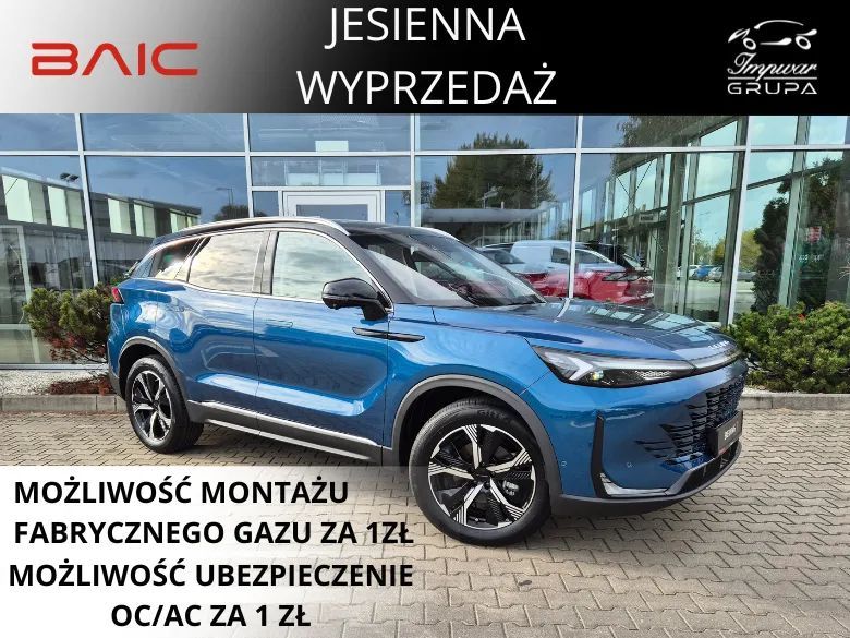 BAIC 7 Kamery 360 / Masaże i Wentylacja Foteli / el. Klapa / Szyberdach