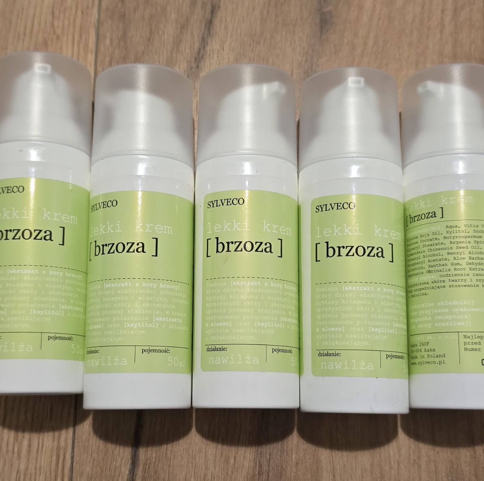 Sylveco krem do twarzy betulina lekki brzozowy brzoza
