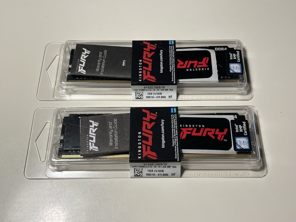 RAM Kingston Fury 2x16GB 3200 MHz CL16