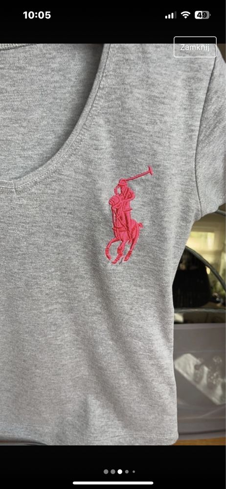 T-shirt  damski marki Ralph Lauren rozm .XS/S