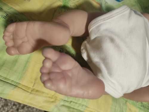 Lalka Niemowlak Typ Reborn Chłopiec Winylowy - Możliwość Kąpieli !
