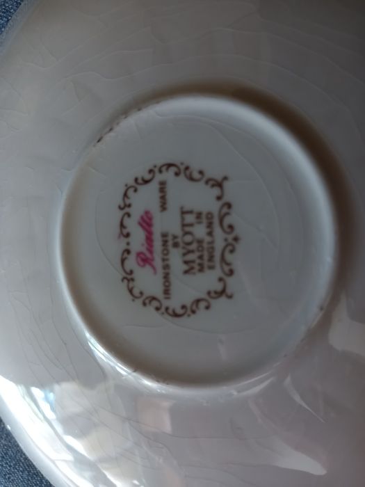 Serviço inglês Ironstone Ware by MYOTT de chá, leite e café