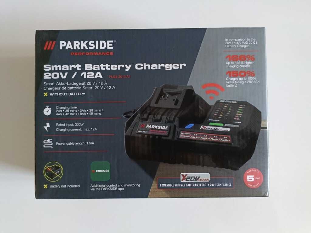 NOWA ładowarka smart 20V, PARKSIDE PERFORMANCE PLGS 2012 A1, 12A