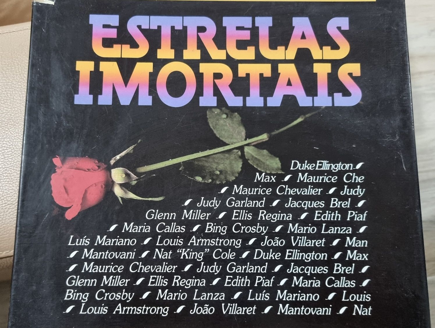 Caixa 8 Discos Vinil Estrelas Imortais