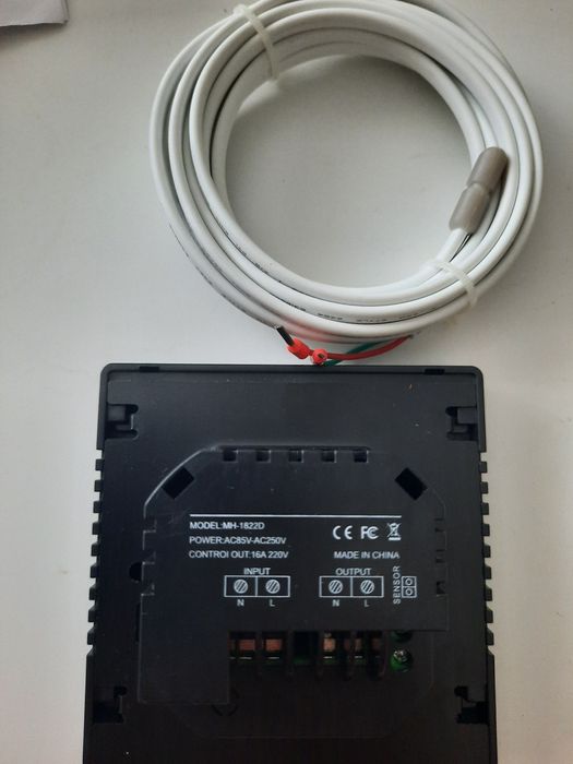 Termostat, sterownik do ogrzewania podłogowego