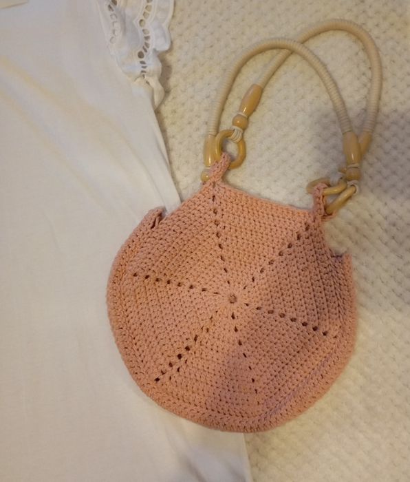 Torebka na lato ręcznie robiona