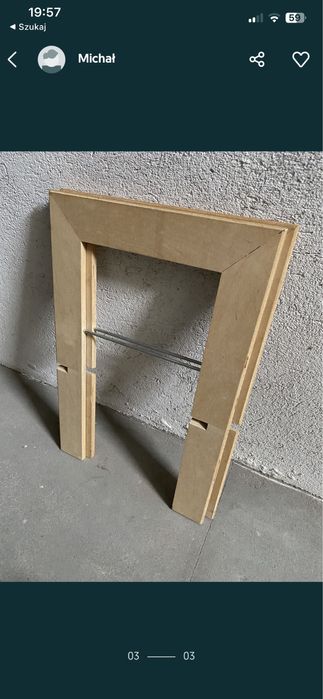 Stojak Ikea na gazety, książki