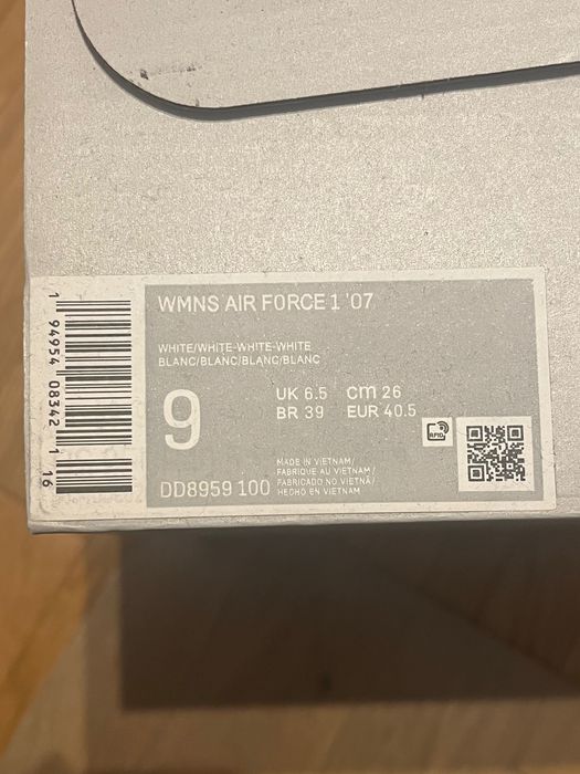 Nike Wmns Air Force 1'07 rozm.40.5