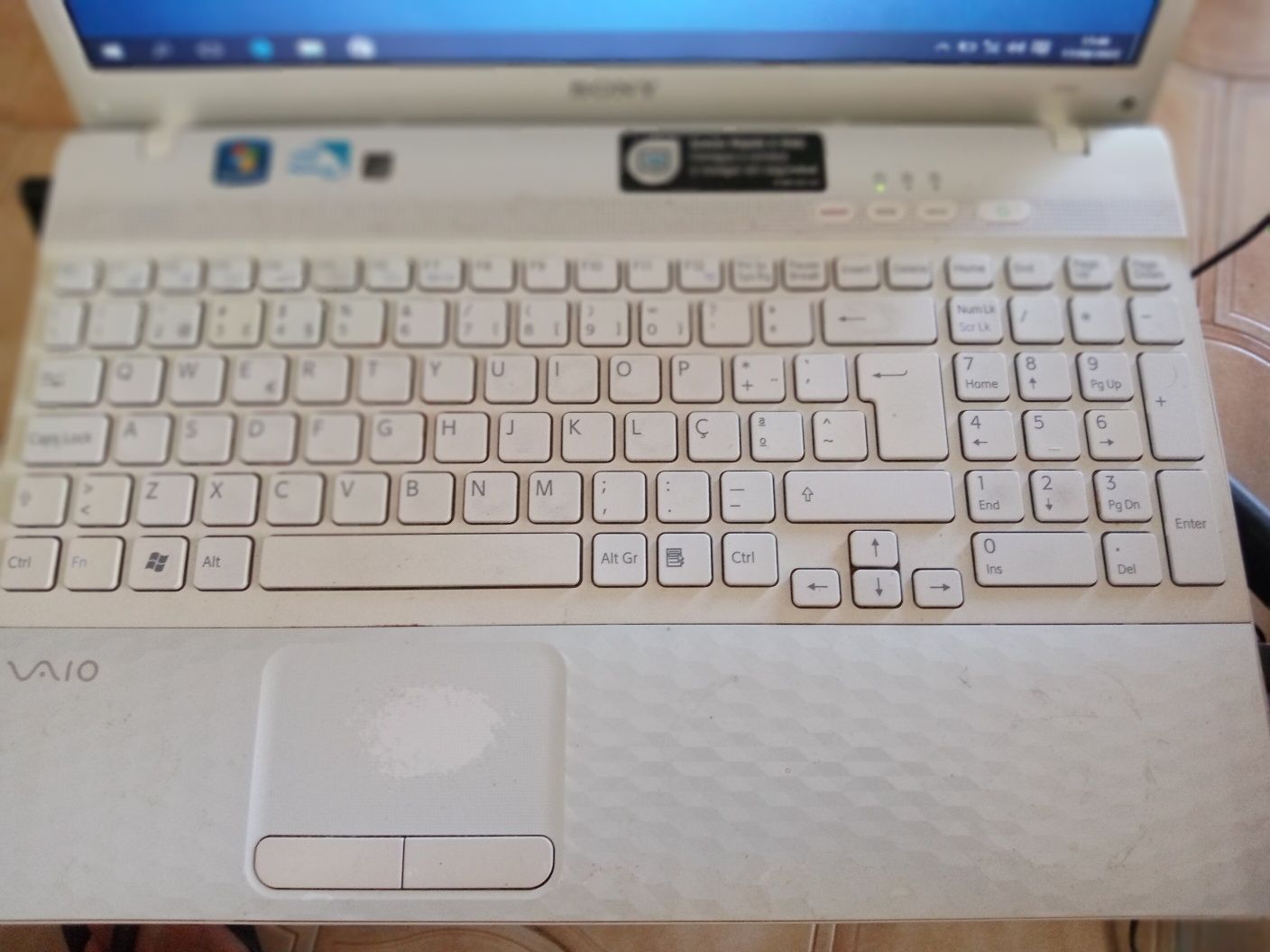 Sony vaio formatado