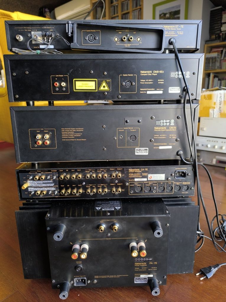 Sistema Nakamichi 7 - PA-7 CA-7 CR-7
