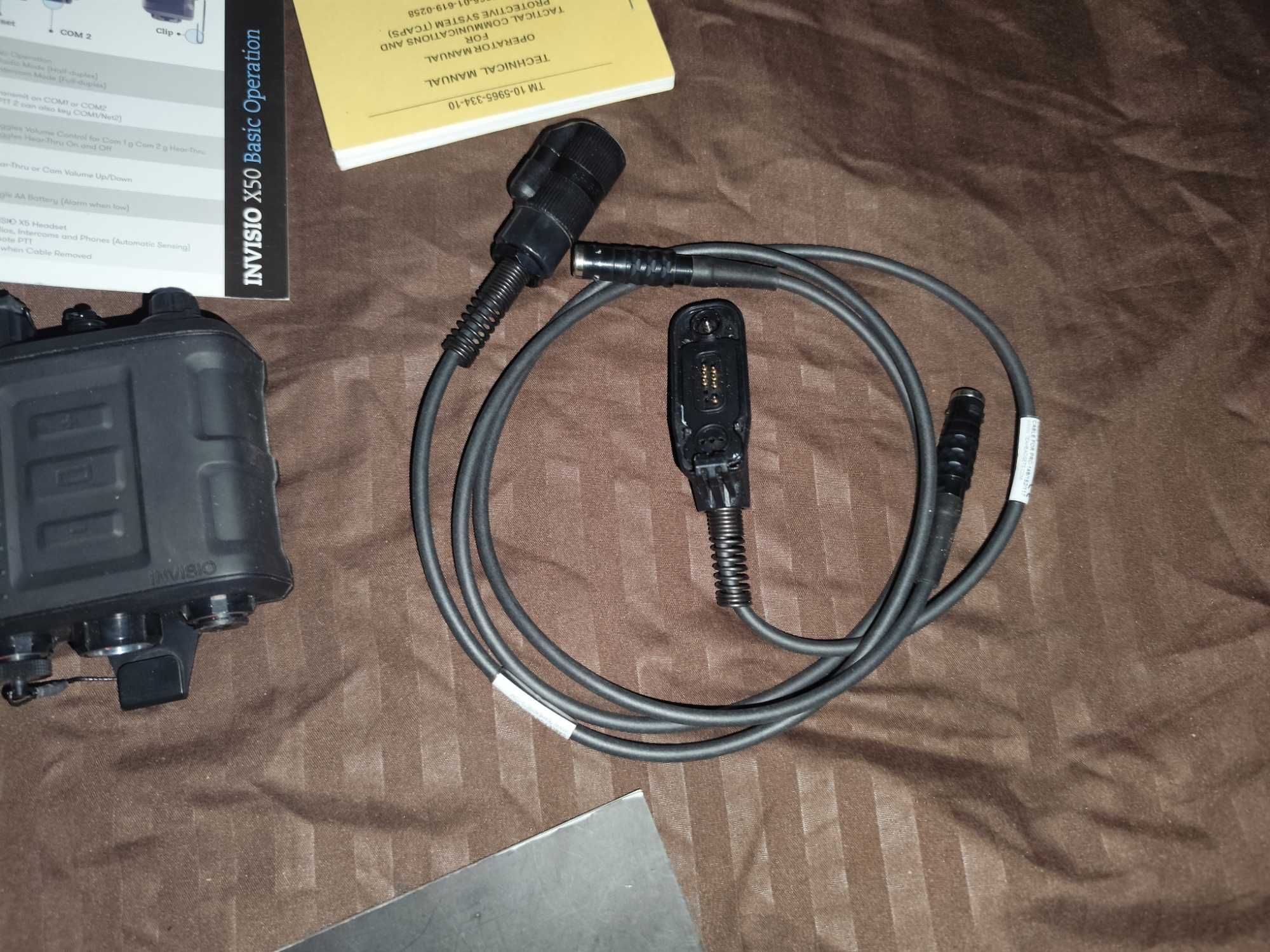 Invisio X50 PTT + кабель