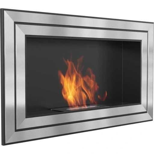 Biokominek JULIET 1100X650 Inox Szlifowany