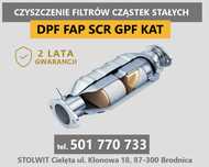 Filtry DPF, FAP, SCR, GPF i Kat profesjonalne czyszczenie
