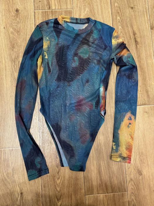 Боді сіточка принт