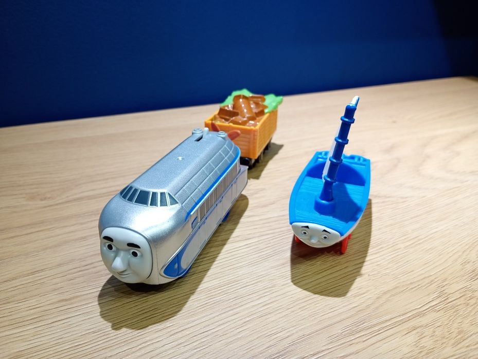 Tomek i przyjaciele Hugo Szyper Trackmaster kolejka Fischer Price