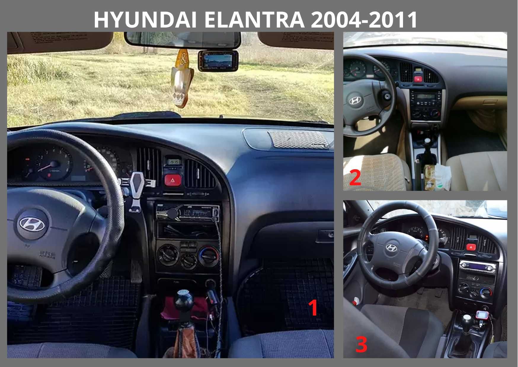 Магнітоли Hyundai Elantra 2004-11, 2006-11, 2011-15, 2016-18, 2018-20