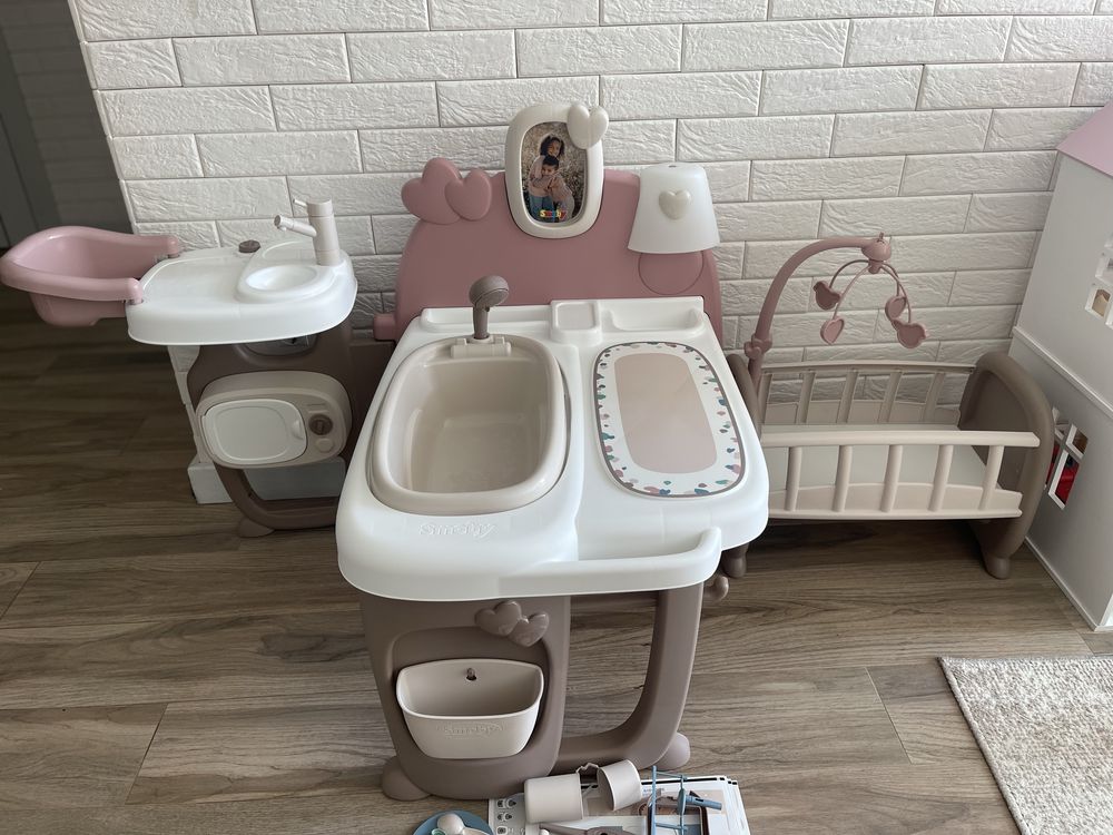 Ігровий набір Smoby Toys Baby nurse. Кімната з спальнею, кухнею та ван