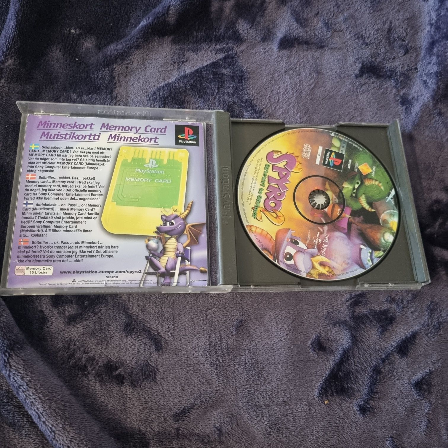 Spyro 2 Sony Playstation 1 Ps1