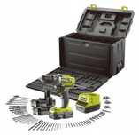 Nowy zestaw Ryobi R18DD3-220X - Wiertarko-wkrętarka