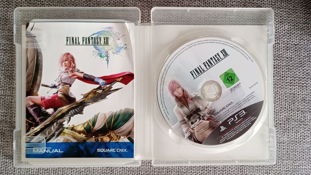 Pudełko do Final Fantasy XIII na PS3