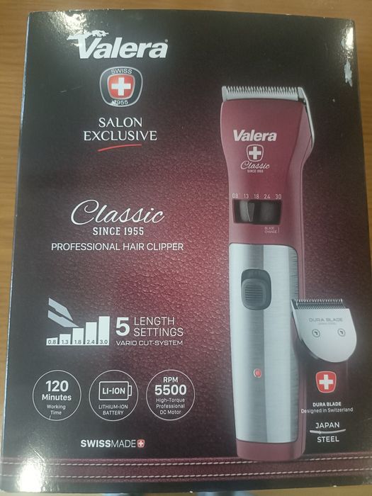 Maquina de cortar cabelo e barbear profissional Valera