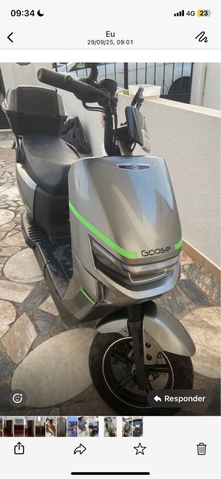 Moto elétrica Scooter