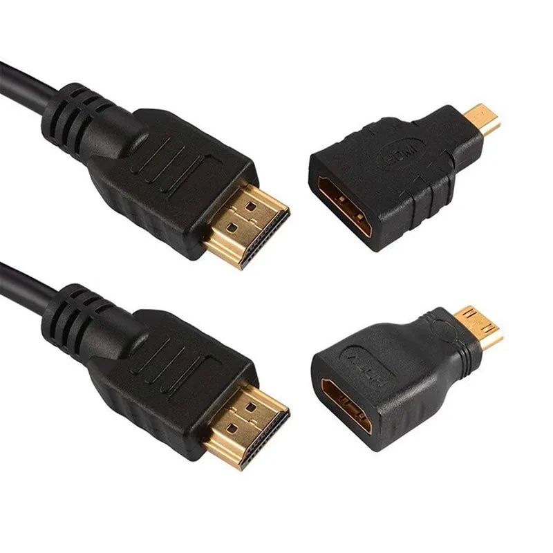 HDMI кабель micro hdmi mini hdmi перехідник