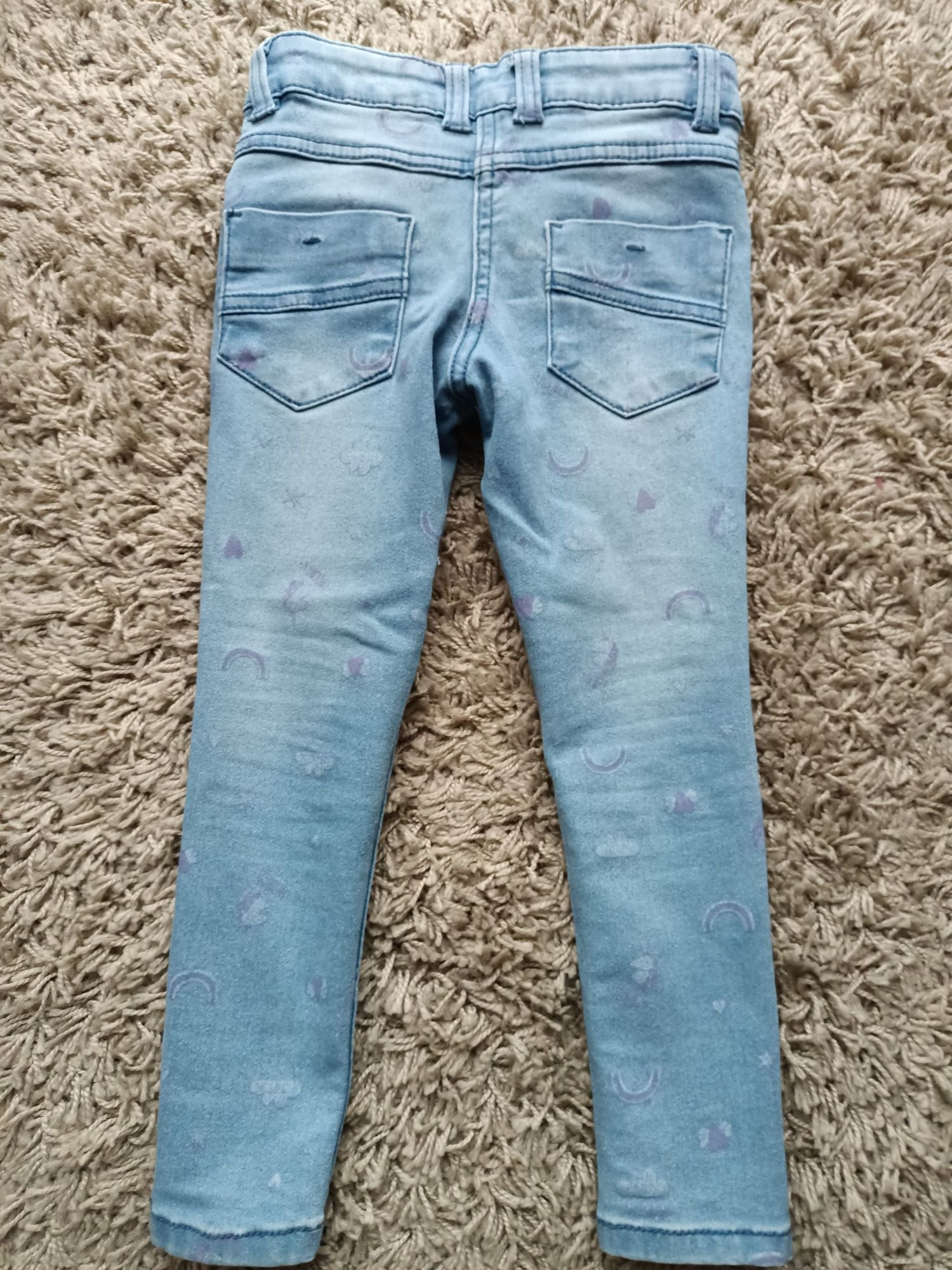 Spodnie jeansowe dla dziewczynki 3pak
