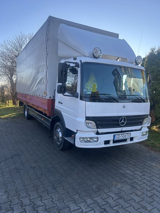 Mercedes Atego Burto Plandeka z winda