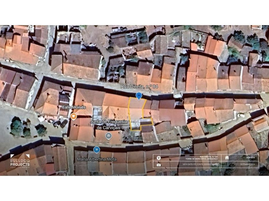 Moradia com 9 assoalhadas na Rua Direita, Carviçais