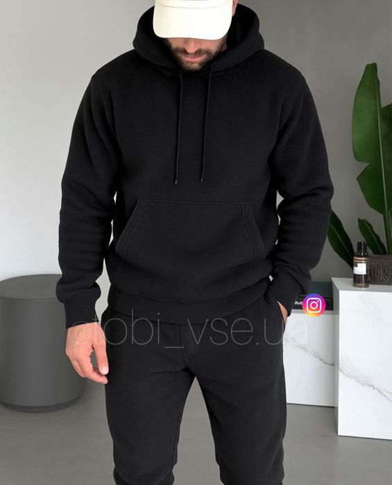 ‼️ ТЕПЛИЙ Костюм Чоловічій Фліс спортиний Мужской Комплект осень/зима