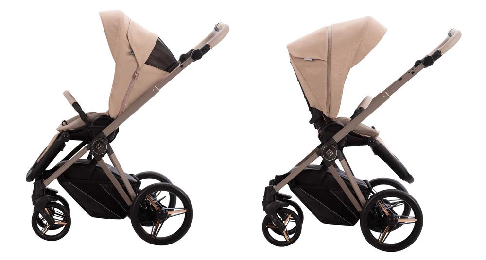 Wózek Wielofunkcyjny BEBETTO MONTI 2w1 3w1 Lekki Amortyzacja