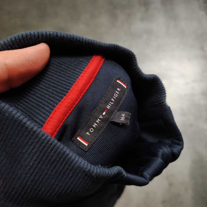 MĘSKA PREMIUM Bluza Rozpinana Bomberka Stójka tommy Hilfiger Lampas