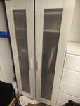 IKEA ANEBODA szafa 2 drzwiowa 81x50x180 cm BIAŁY