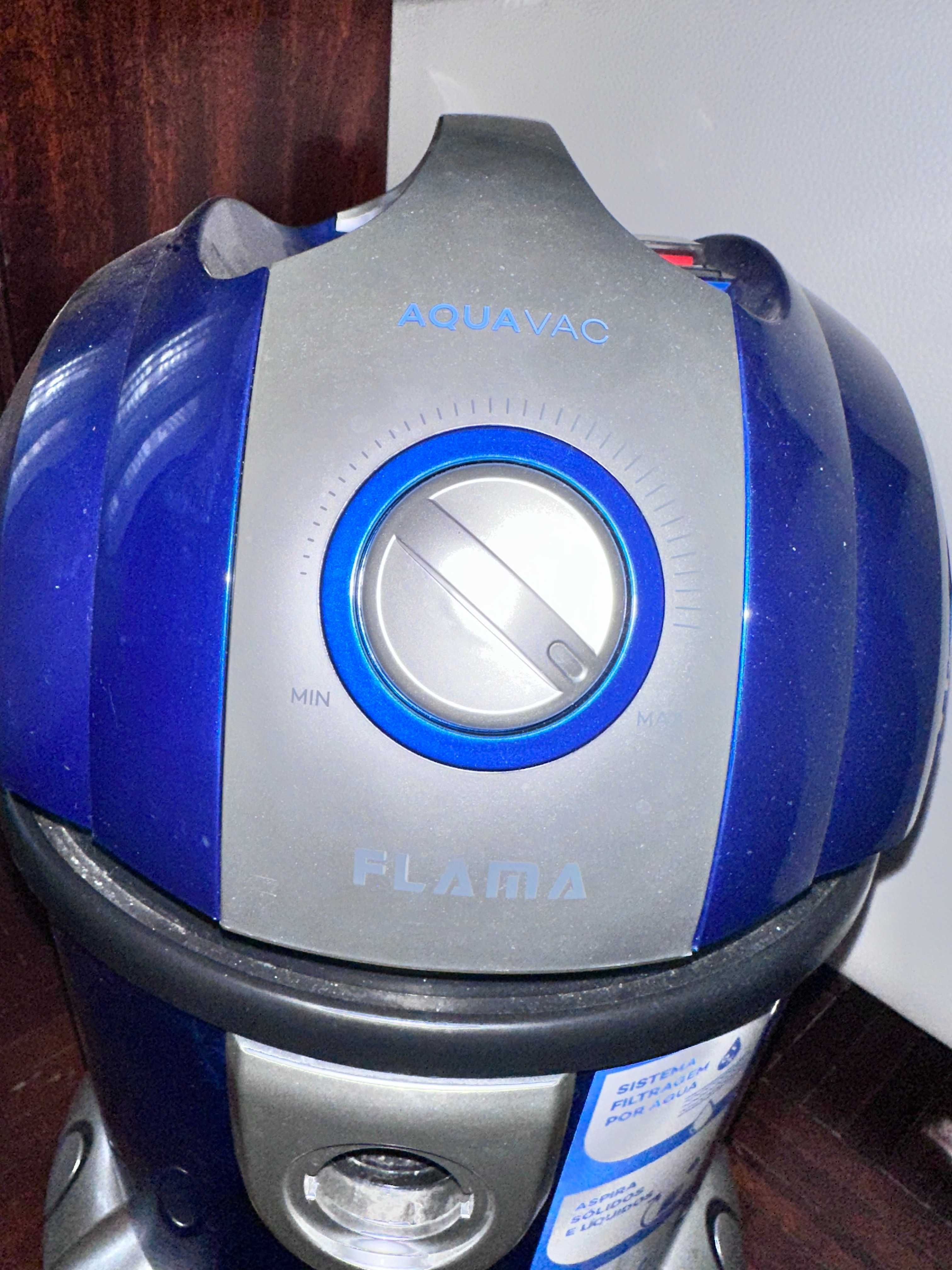 Aspirador com filtro de água