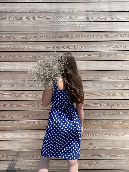 Сукня в горошок