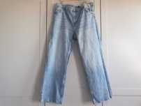 Niebieskie dżinsy spodnie dżinsowe jeansy denim H&M Divided 48 50