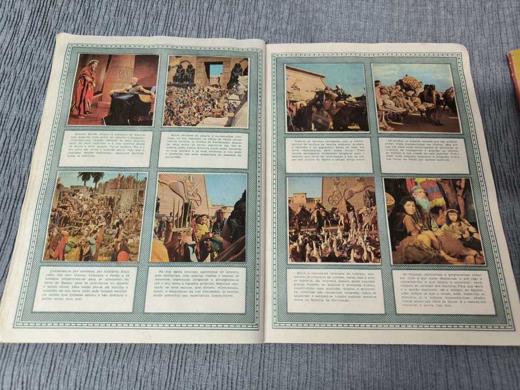 Cadernetas anos 50/60 10 mandamentos e pinoquio