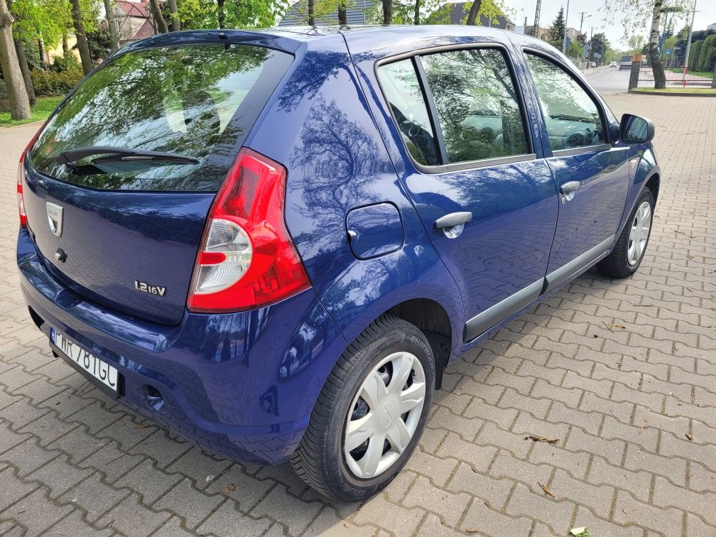 SANDERO Klimatyzacja isofix benzyna