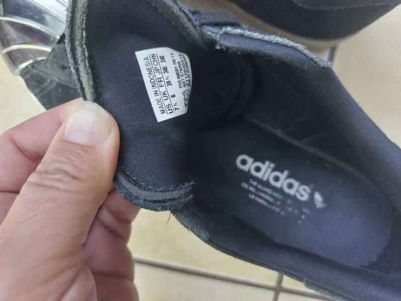 buty adidas superstar originals , sneakersy, r.39/40, wkł.24,5 cm