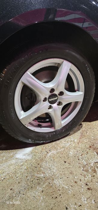 Komplet kół Ronal 5x108l 215/55/R16 Opony letnie Kormoran 6.5mm