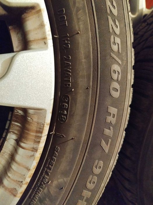 Komplet Kół Zimowych 17" Felgi RONAL R61 5x114.3+Opony Kumho WinterCra