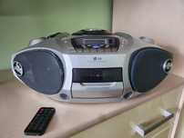 CD магнитола LG CD-372 bluetooth USB  AUX microSD бумбокс