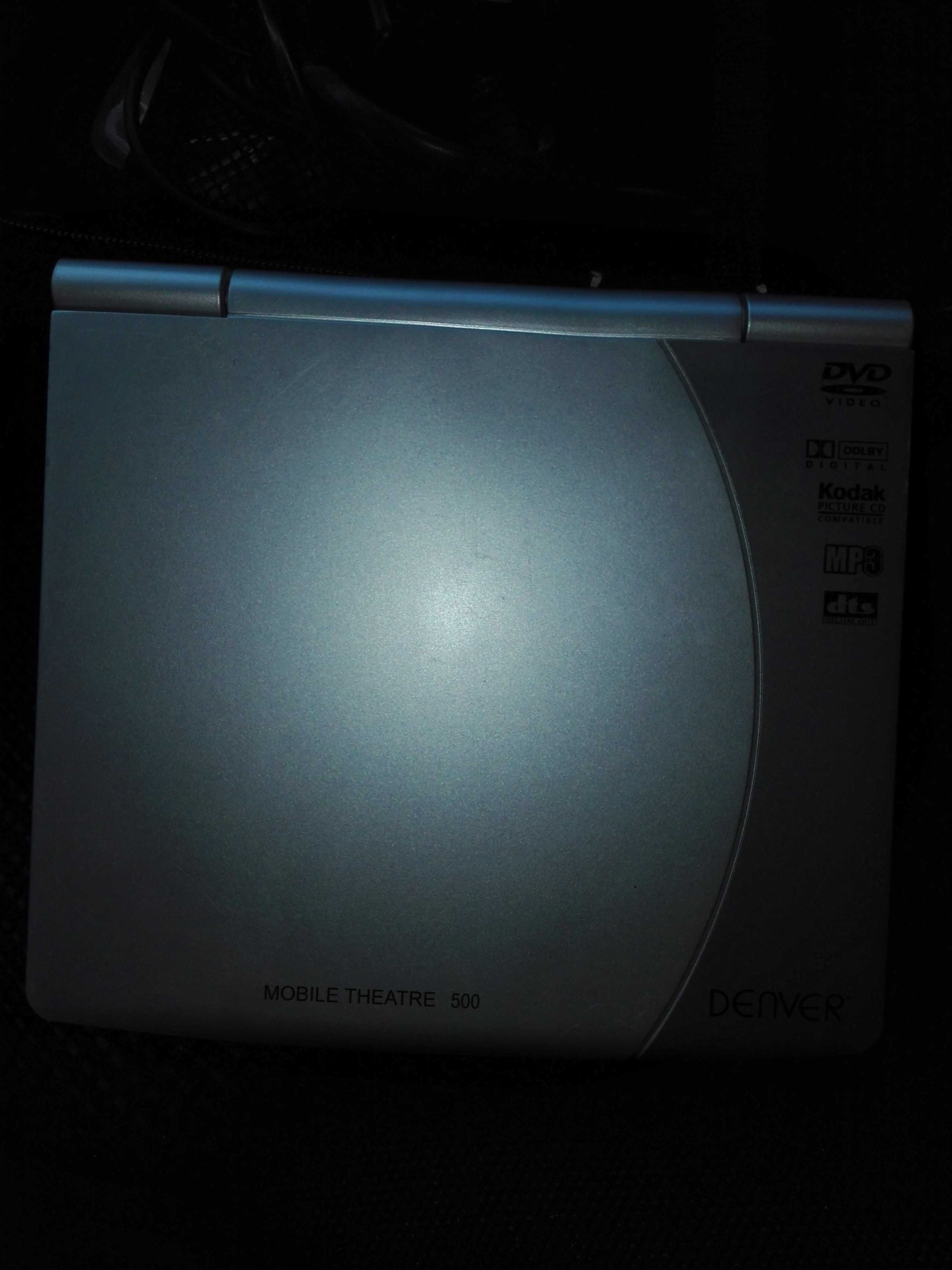 Mini Leitor DVD/CD/MP3 Portatil DENVER 5" TFT