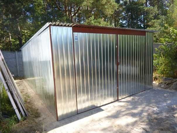 Garaż blaszany 2x3 Blaszak Schowek na budowę Garaże blaszane PRODUCENT