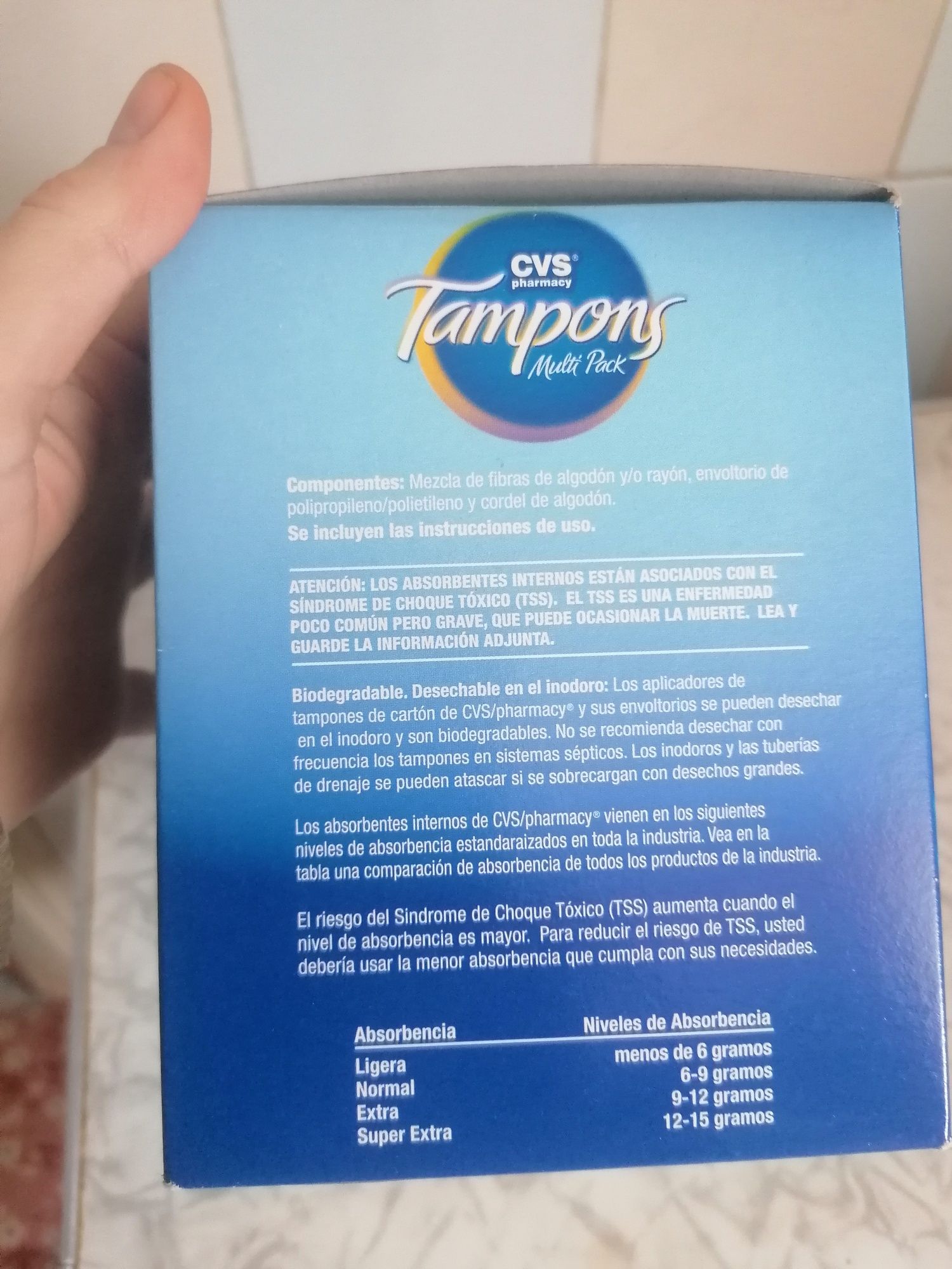 Тампони Tampons cvs pharmacy multi pack 80 шт.