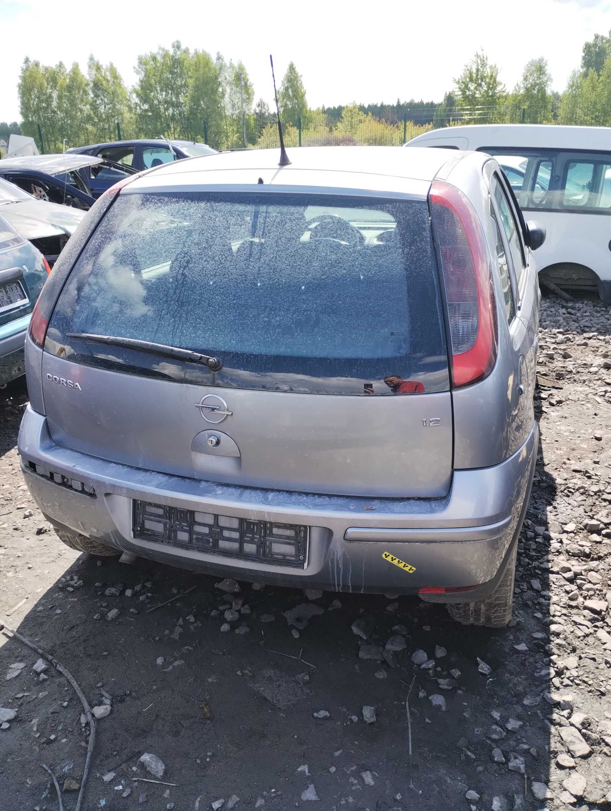 Opel Corsa C LIFT 1.2 Z12XE Wszystkie Części Lakier Z163 Silnik Sanki