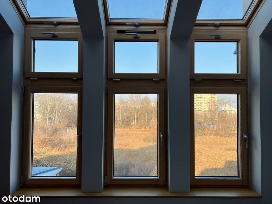 Dwupoziomowy apartament z 3 tarasami, Wilanów