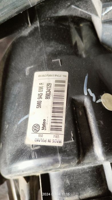 Golf plus VI lampa tył prawa