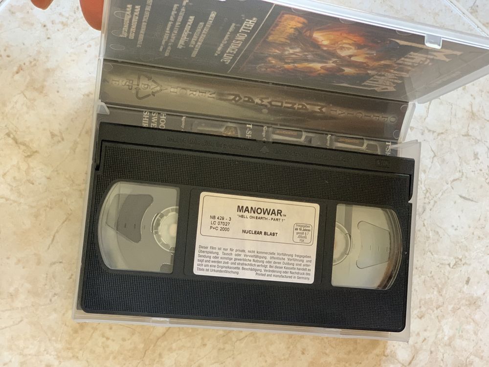 VHS Manowar e Tina Turner